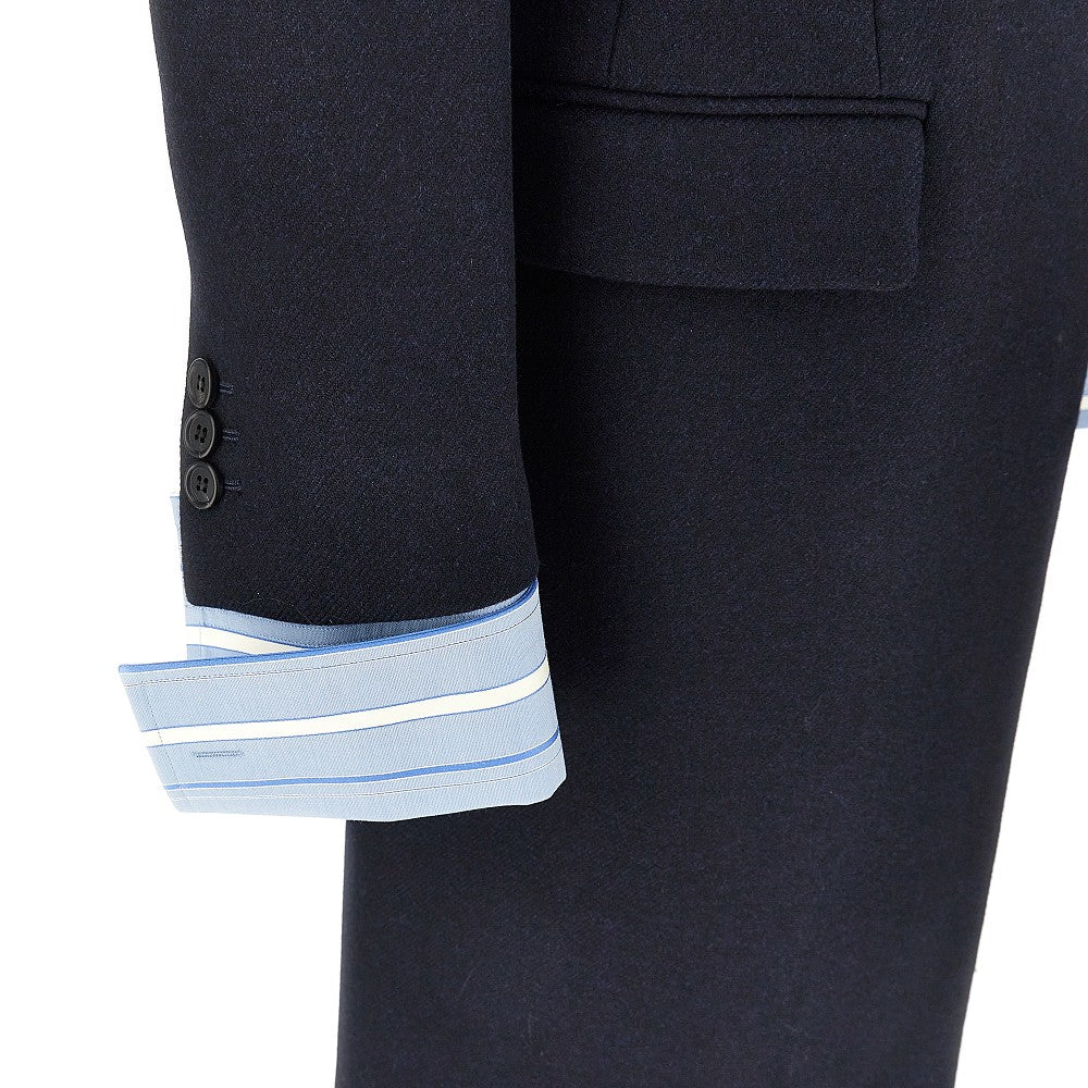 Prada Double coat with detachable cuffs