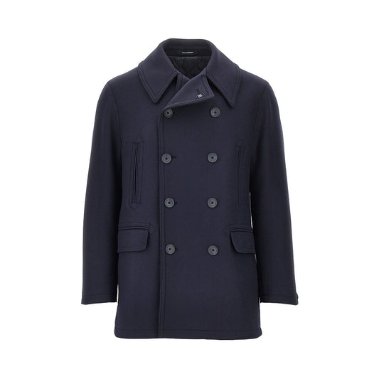 Tagliatore Double wool double-breasted coat
