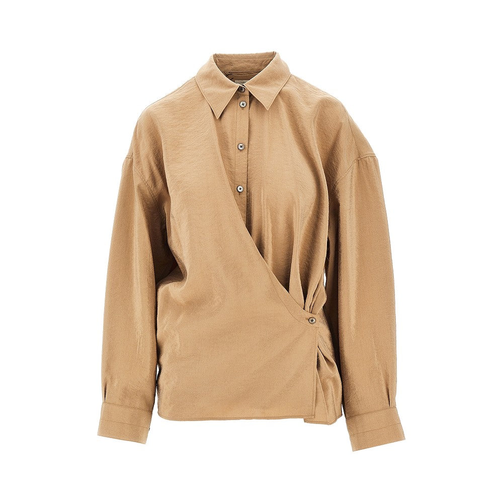 Lemaire Cotton and silk Twisted shirt