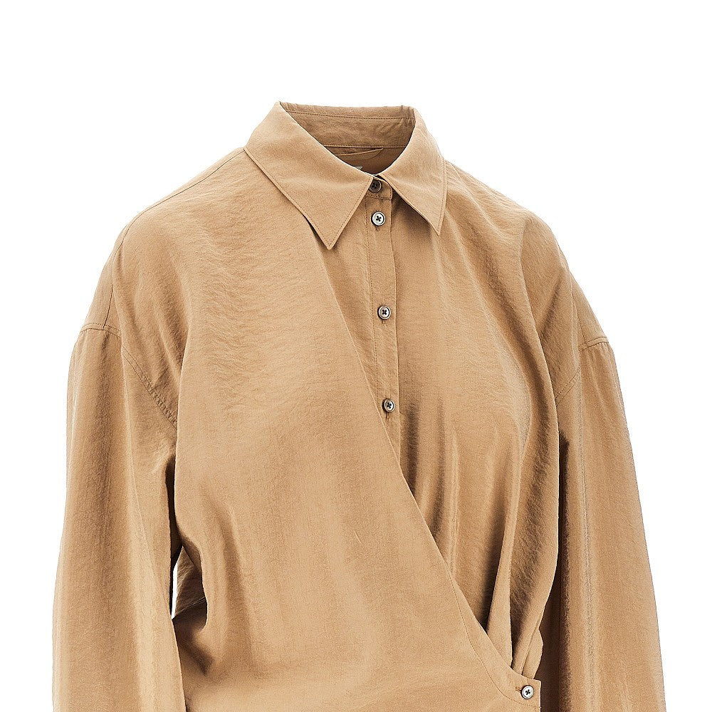 Lemaire Cotton and silk Twisted shirt