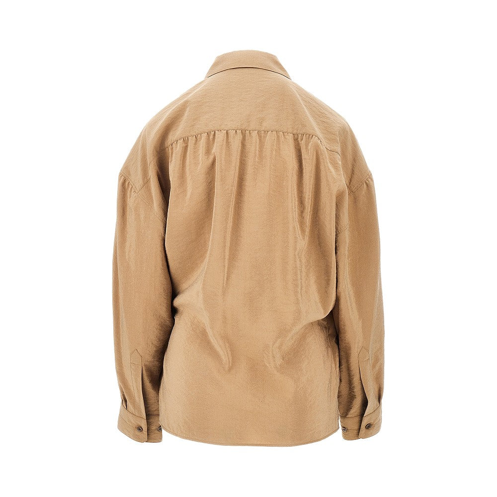 Lemaire Cotton and silk Twisted shirt