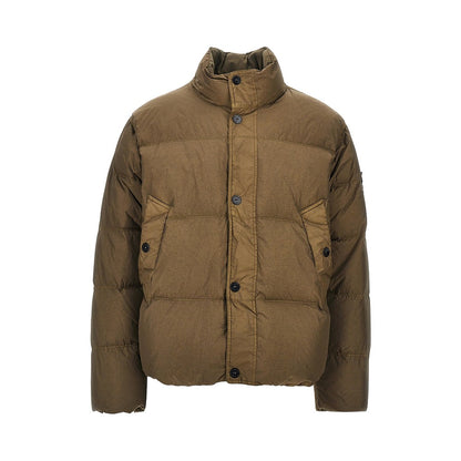 STONE ISLAND Garment Dyed Crinkle Reps Ny down jacket