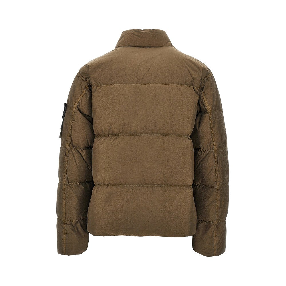 STONE ISLAND Garment Dyed Crinkle Reps Ny down jacket