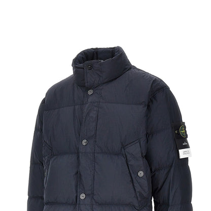 STONE ISLAND Garment Dyed Crinkle Reps Ny down jacket