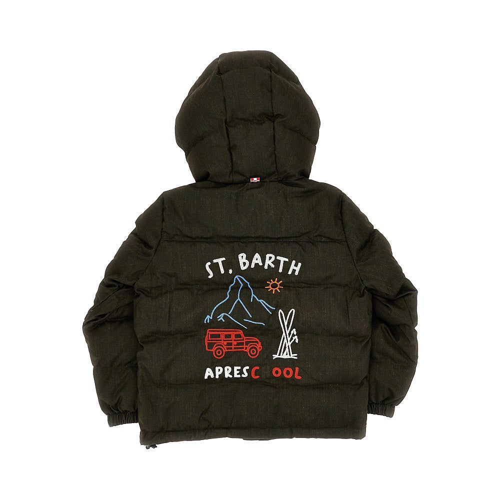 MC2 Saint Barth 'Apres School' embroidery padded jacket