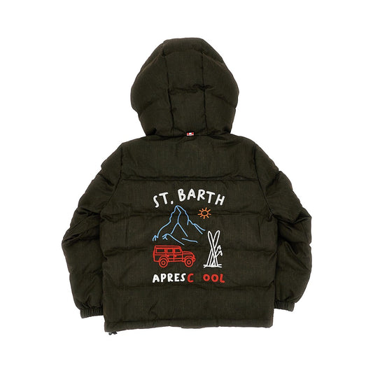 MC2 Saint Barth 'Apres School' embroidery padded jacket