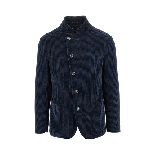 EMPORIO ARMANI Ribbed chenille jacket