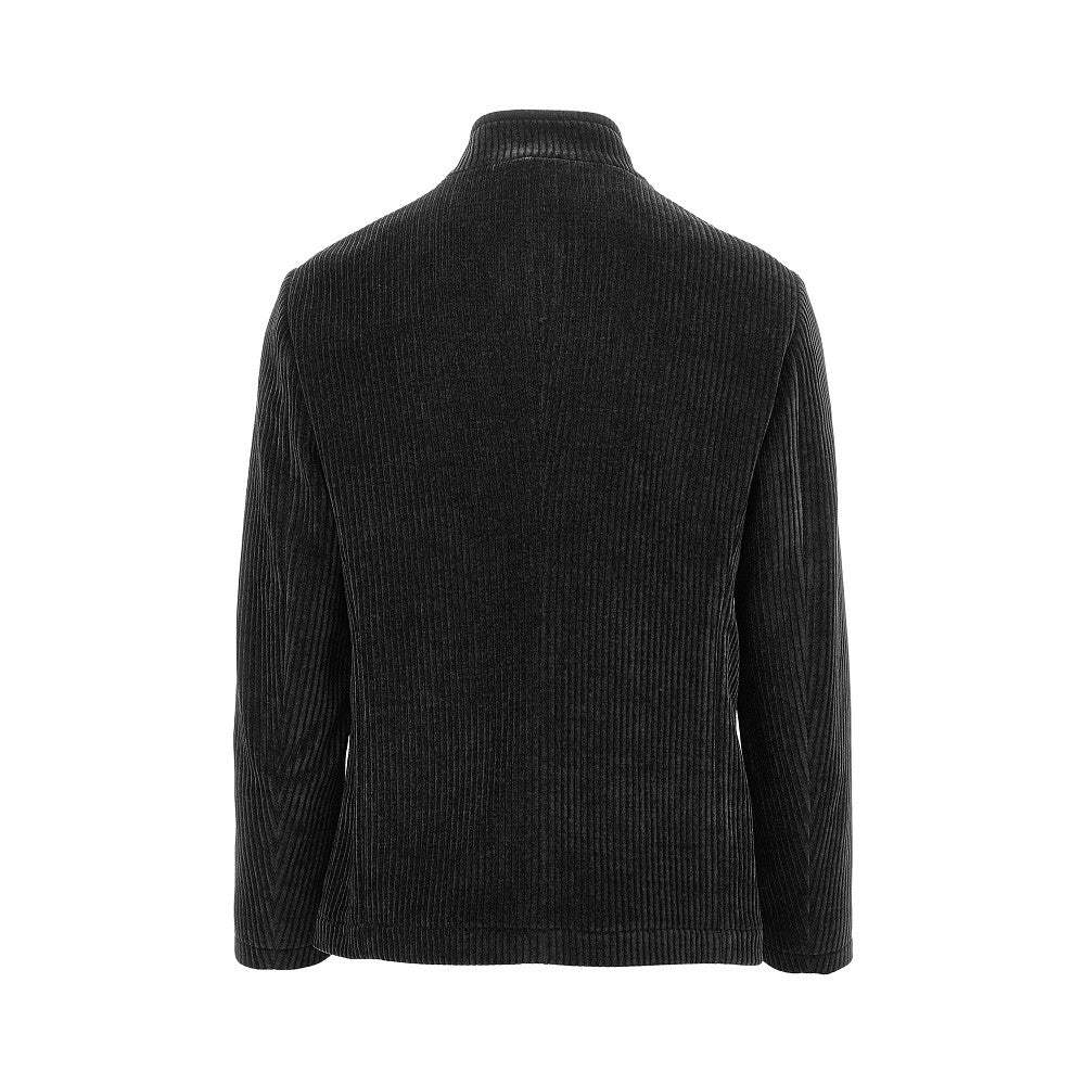 EMPORIO ARMANI Ribbed chenille jacket