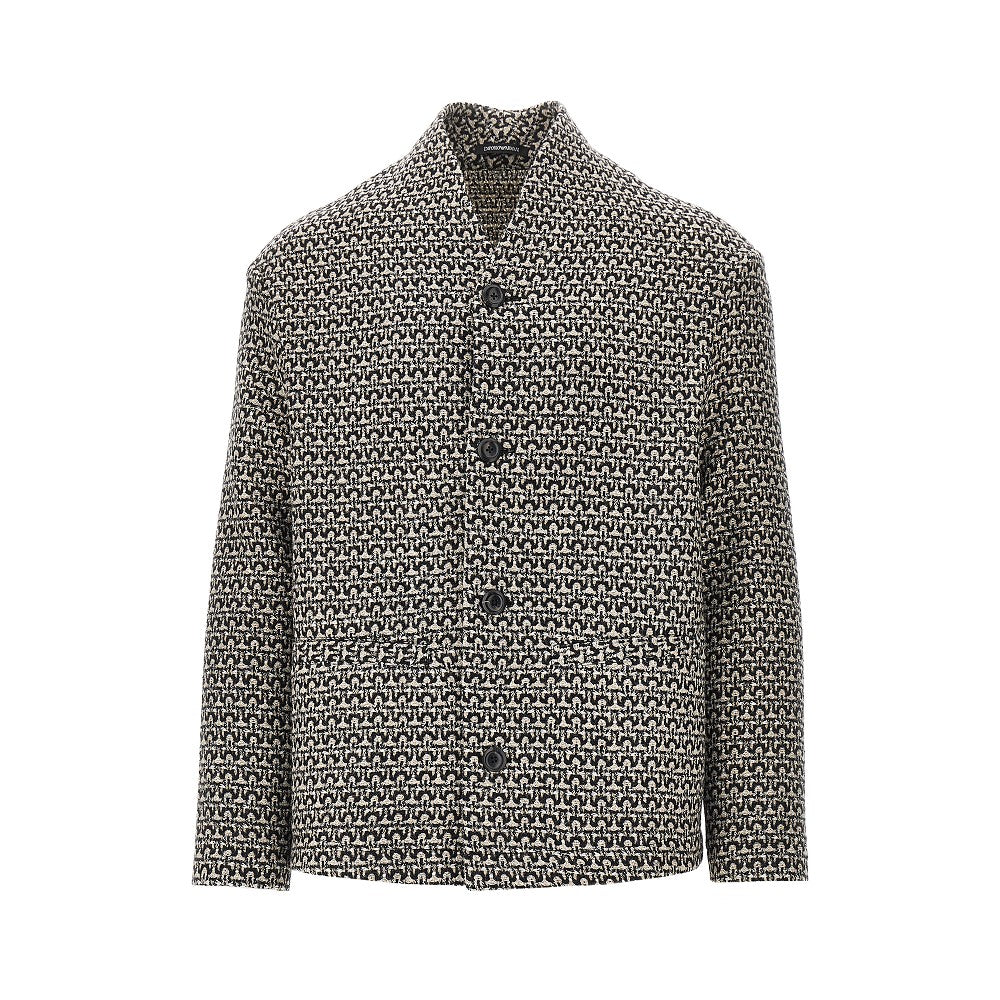 Emporio Armani Multicoloured wool jacket