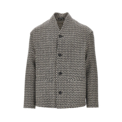 Emporio Armani Multicoloured wool jacket