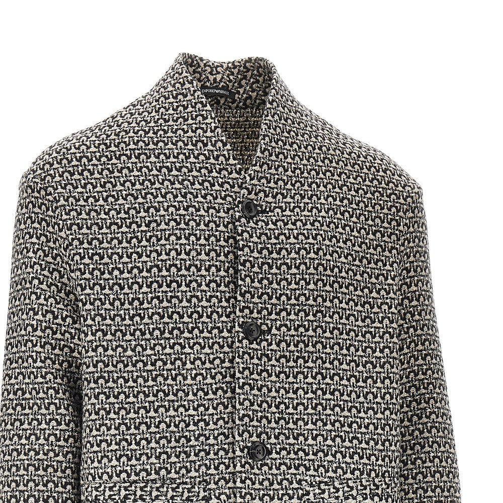 Emporio Armani Multicoloured wool jacket