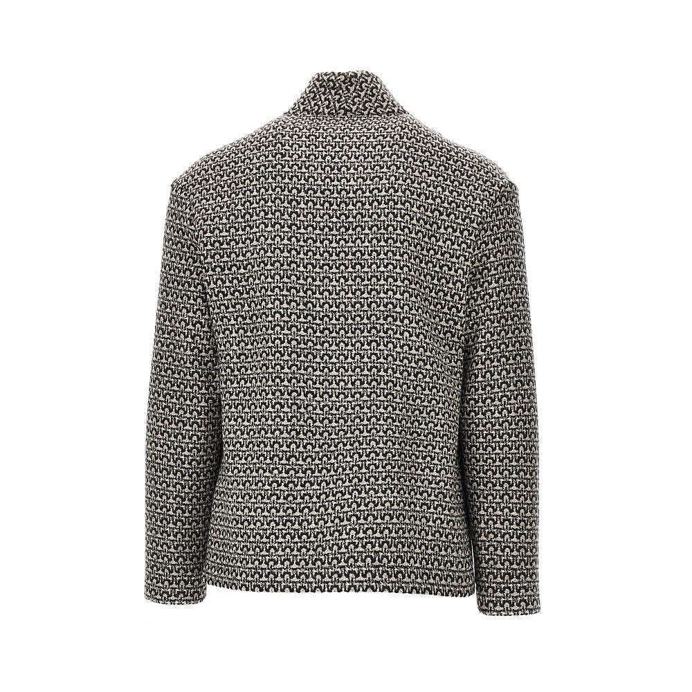 Emporio Armani Multicoloured wool jacket