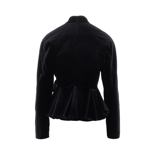 Alberta Ferretti Velvet jacket with bow