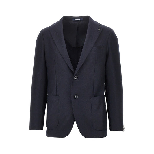 Tagliatore Wool and cashmere single-breasted jacket