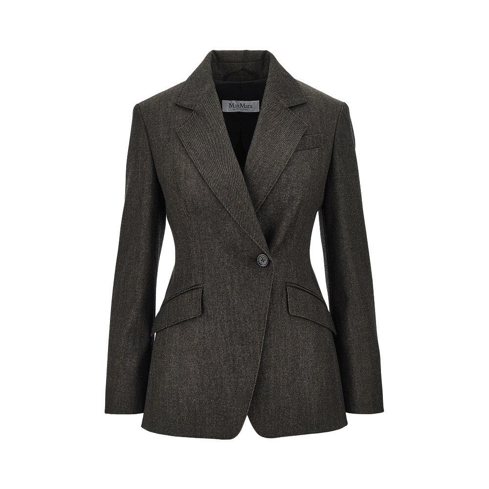 MAX MARA Virgin wool double-breasted jacket