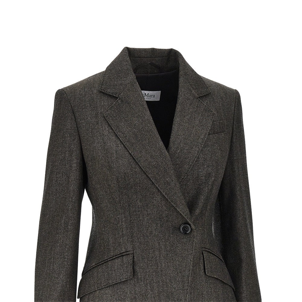 MAX MARA Virgin wool double-breasted jacket