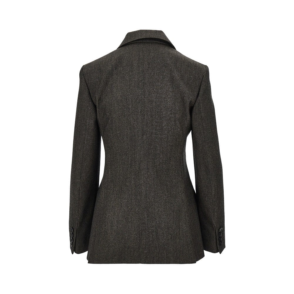 MAX MARA Virgin wool double-breasted jacket
