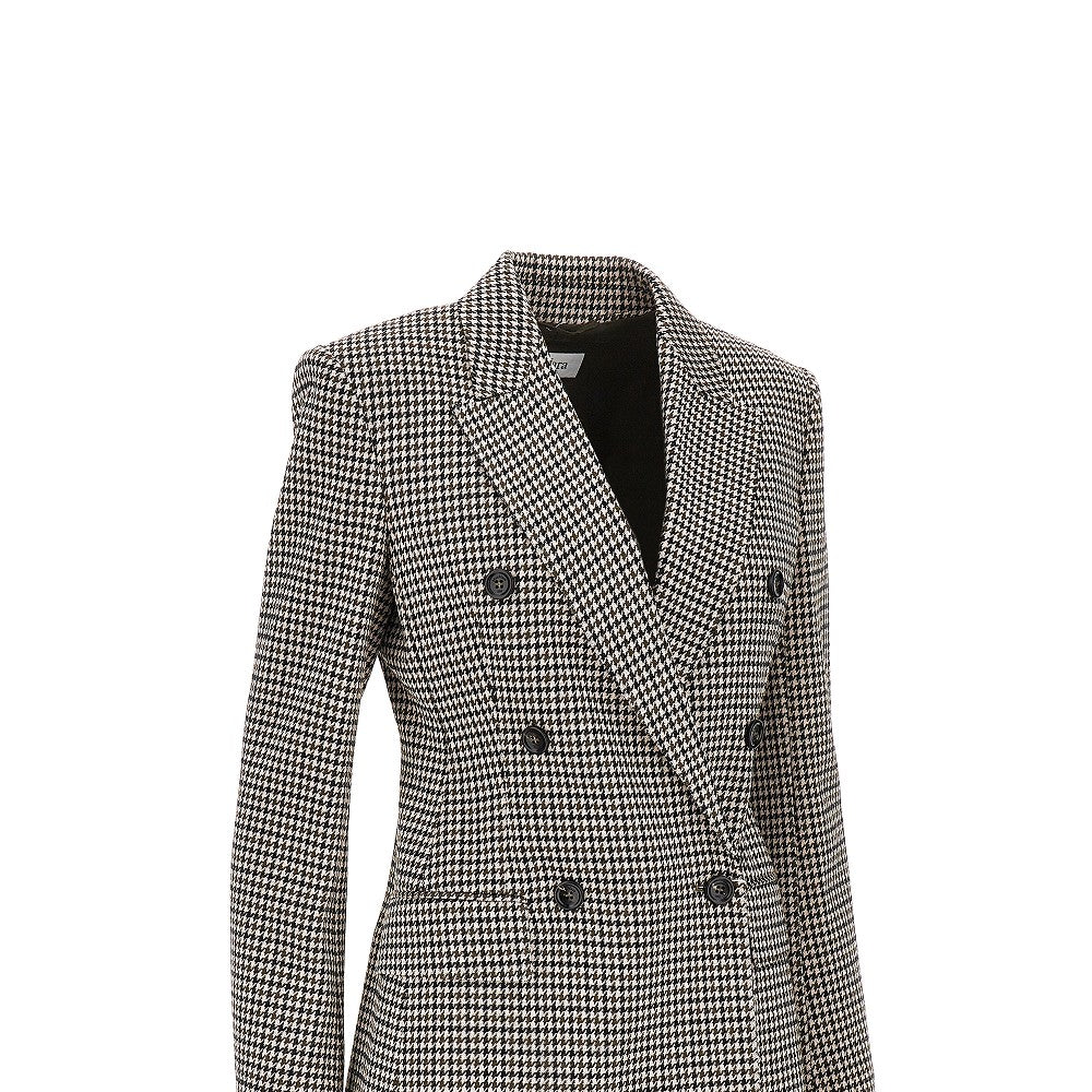 MAX MARA Houndstooth double-breasted jacket