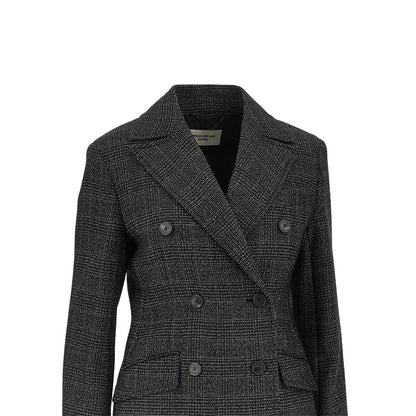 Weekend Max Mara Prince of Wales double-breasted jacket