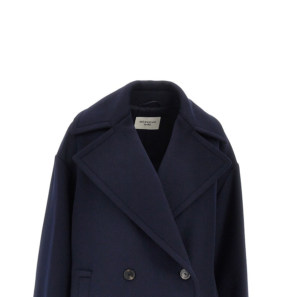 Weekend Max Mara Virgin wool cloth short coat