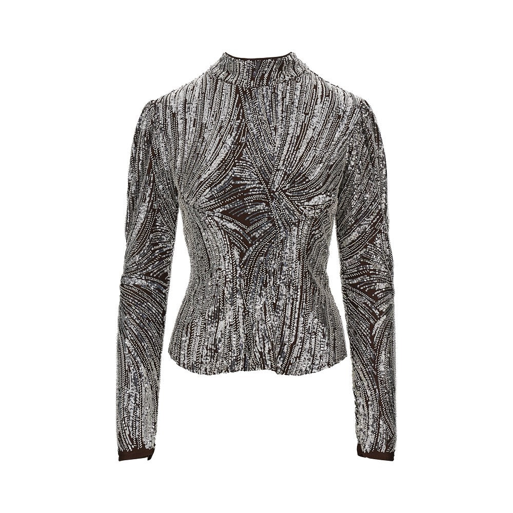 Rabanne Sequinned top