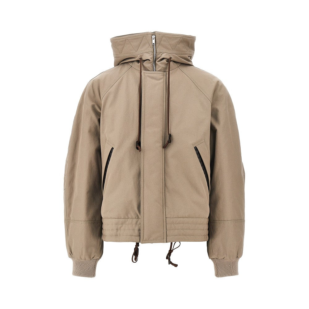 Bottega Veneta Padded cotton canvas blouson jacket