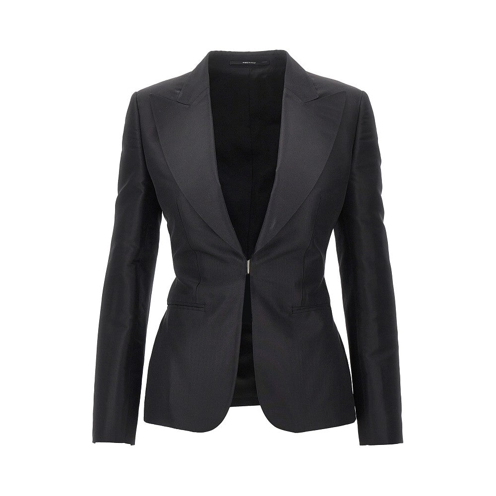 Gucci Silk faille jacket