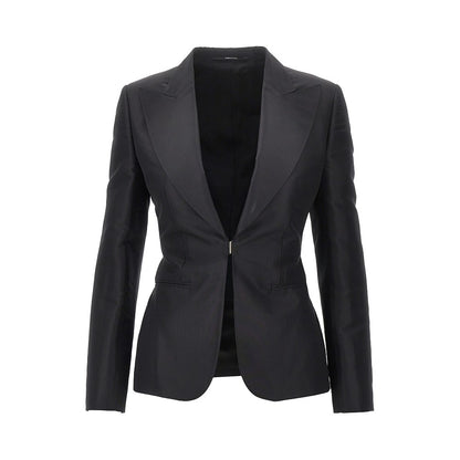 Gucci Silk faille jacket