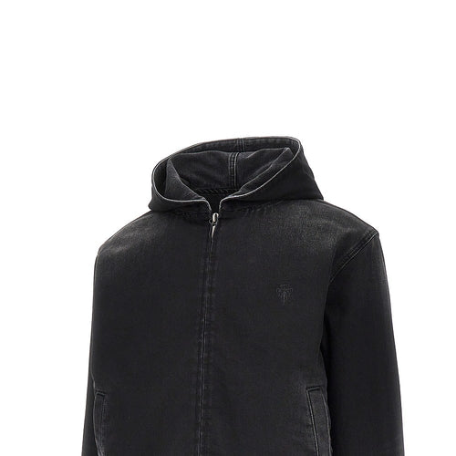 GUCCI Denim reversible blouson jacket