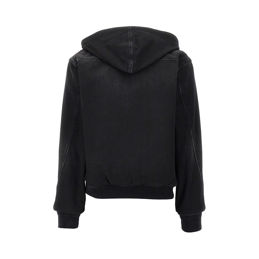 GUCCI Denim reversible blouson jacket
