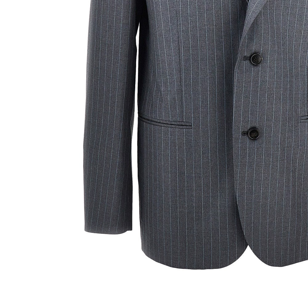 GUCCI Pinstriped wool oversized jacket