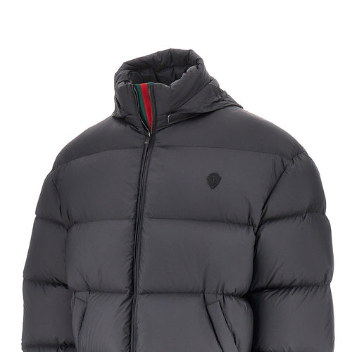 Gucci Gucci crest embroidery down jacket
