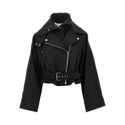 ALAIA Cotton biker jacket