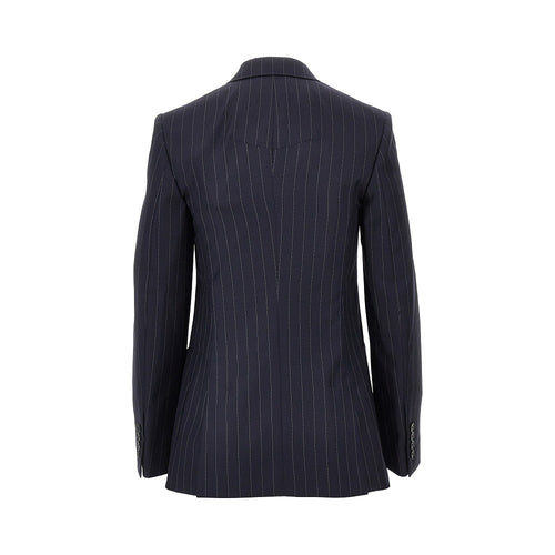 GIVENCHY Pin-striped wool double-breasted jacket