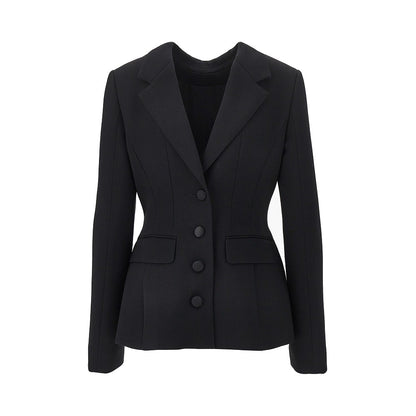 DOLCE&GABBANA Wool double crepe back to front jacket