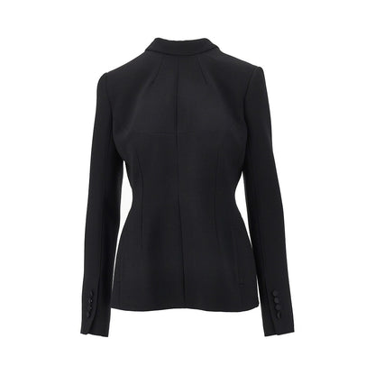 DOLCE&GABBANA Wool double crepe back to front jacket