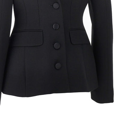 DOLCE&GABBANA Wool double crepe back to front jacket
