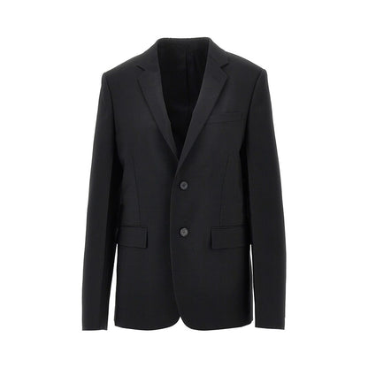 FENDI Kid Mohair jacket with strap
