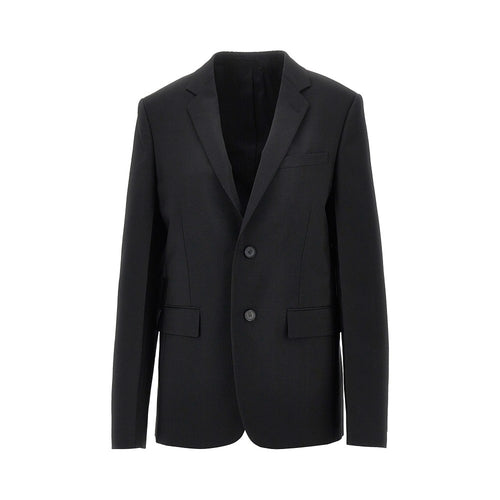 FENDI Kid Mohair jacket with strap