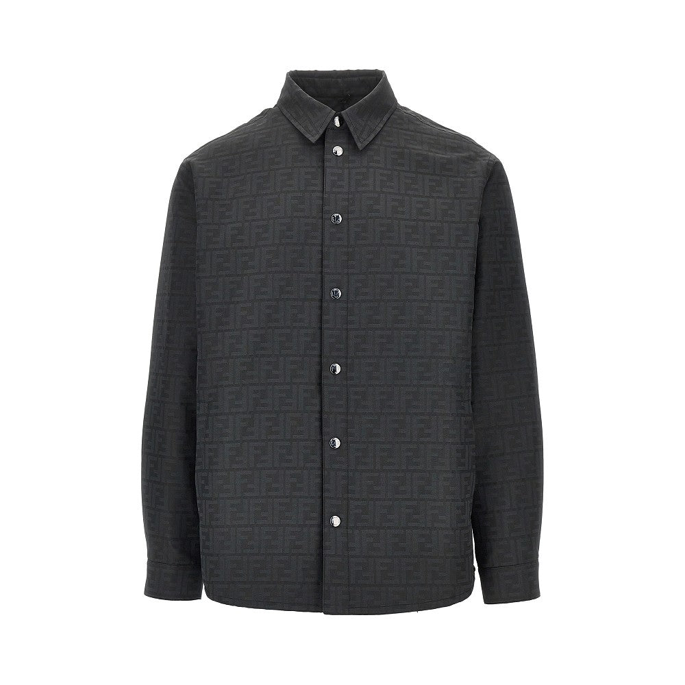 FENDI Padded FF jacquard nylon overshirt