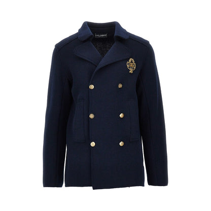 DOLCE&GABBANA Knitted double-breasted jacket