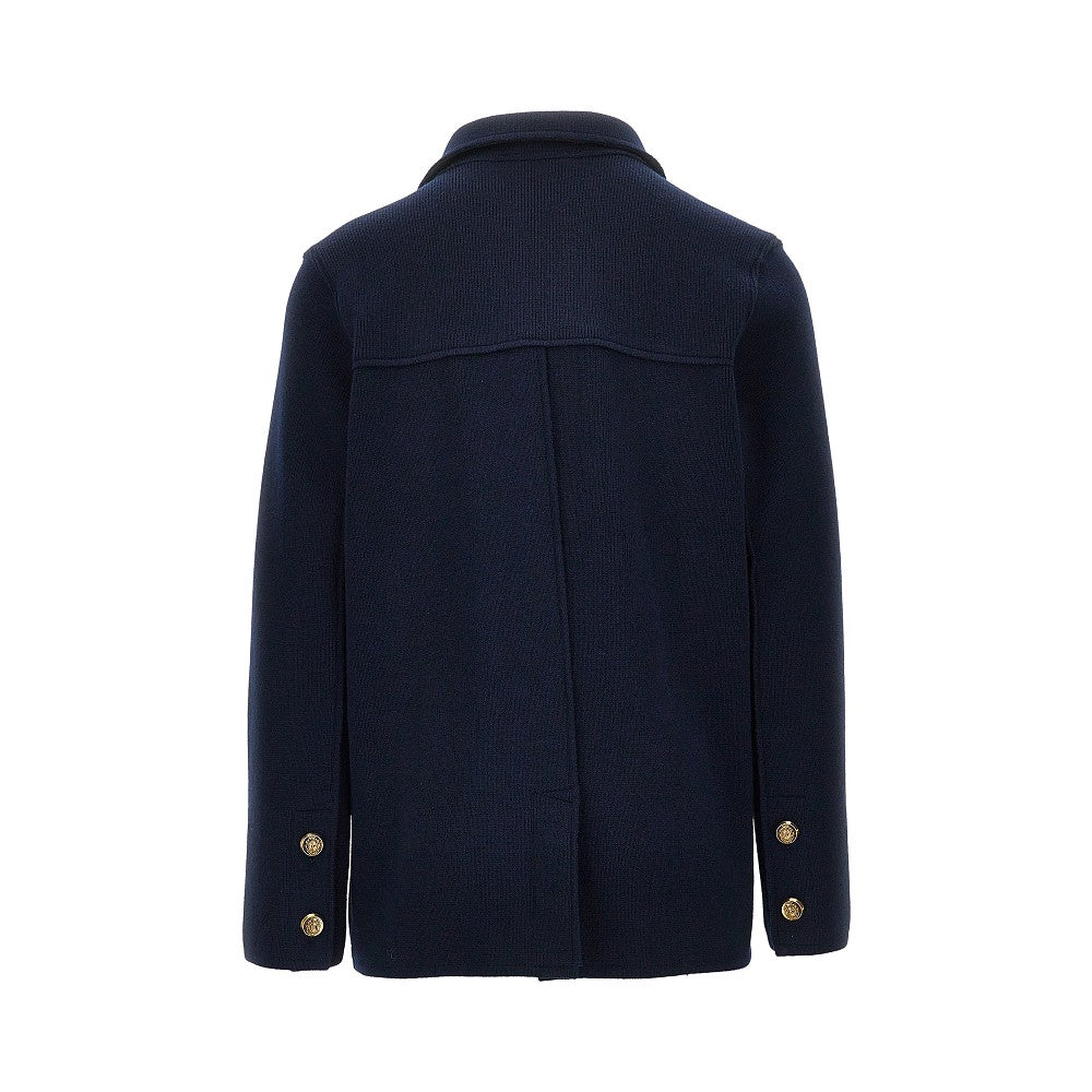 DOLCE&GABBANA Knitted double-breasted jacket