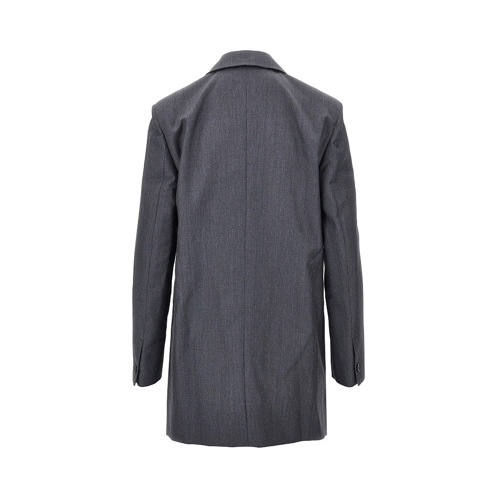 JIL SANDER Fil-à-fil wool tailored jacket
