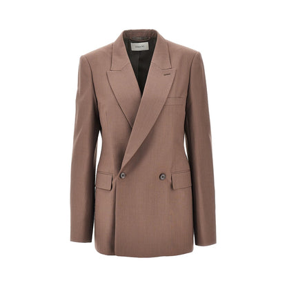 Lemaire Blend Tropical Wool double-breasted jacket