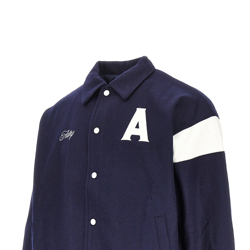 AUTRY Wool-blend cloth bomber jacket