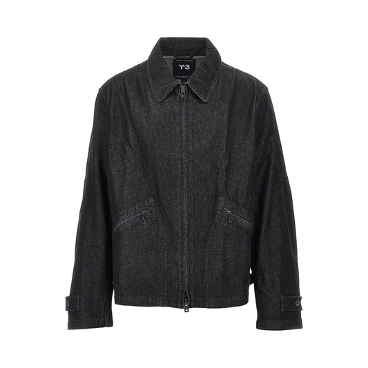 Y3 Denim blouson jacket