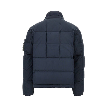 STONE ISLAND Cotton Nylon Tela down jacket