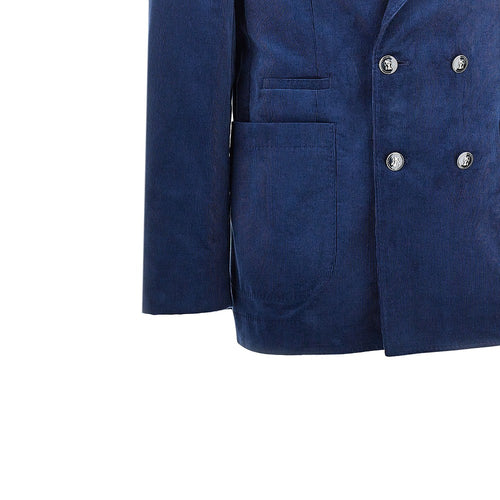 BRUNELLO CUCINELLI Corduroy double-breasted jacket