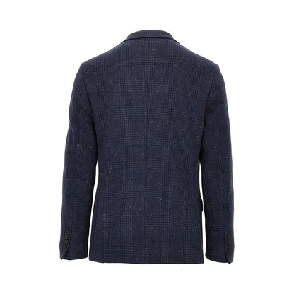 Etro Mouliné tweed single-breasted jacket