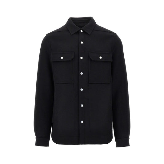 Rick Owens Wool cloth overshirt